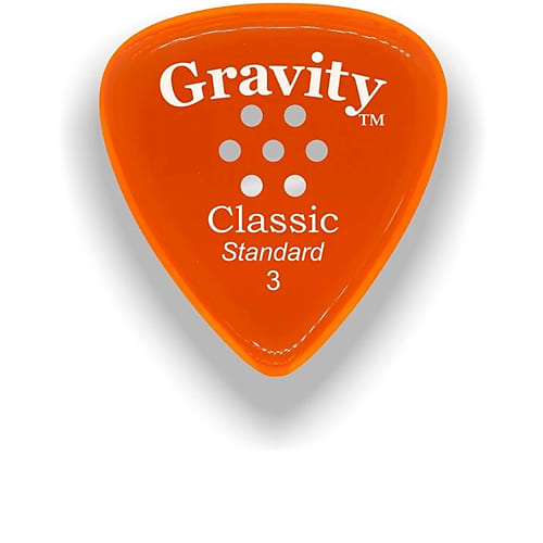 Gravity Picks Classic - Standard Size, 3mm, Polished