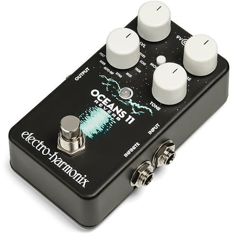 Electro-Harmonix Oceans 11 Multifunction Digital Reverb Effects Pedal