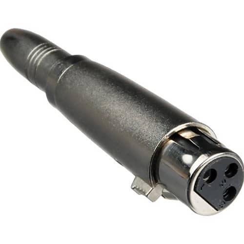 Hosa GXJ-183 1/4" Female TRS x Female XLR3  Adapter