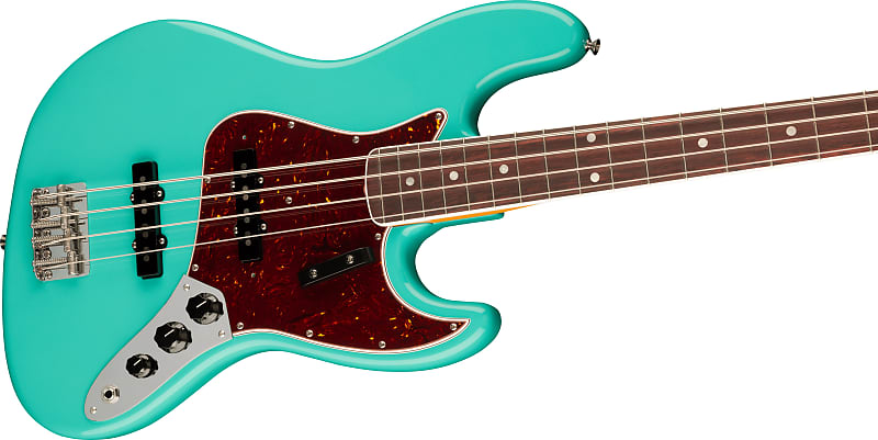 Fender American Vintage II 1966 Jazz Bass®, Rosewood Fingerboard, Sea Foam Green