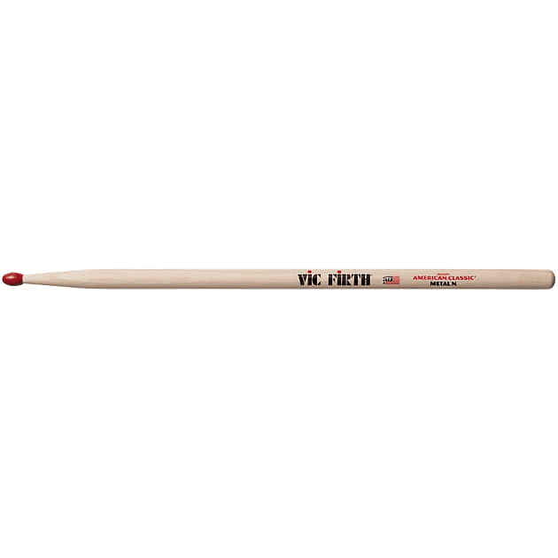 Vic Firth Clasic Metaln Nylon tip Hickory Sticks, Pair