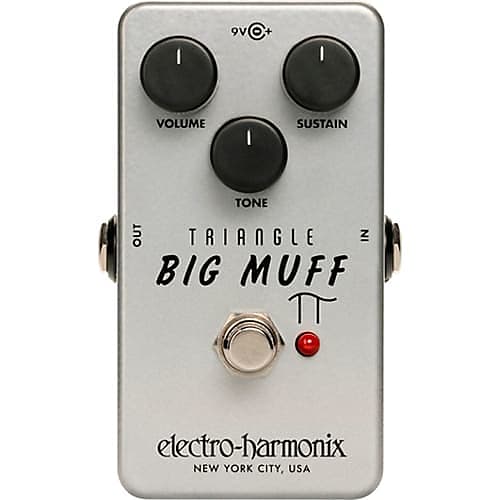 Electro-Harmonix Triangle Big Muff Fuzz Effects Pedal