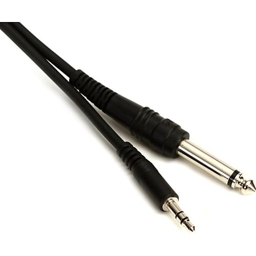 Hosa CMP-110 10' Male 3.5MM TRS x Male 1/4" TS Interconnect Cable