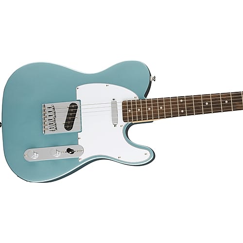 Squier FSR Affinity Series™ Telecaster®, Laurel Fingerboard, White Pickguard, Ice Blue Metallic