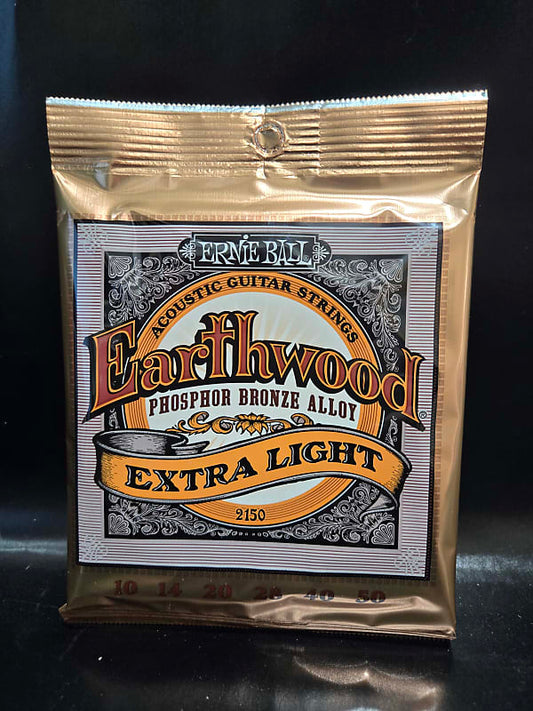 Ernie Ball Earthwood Phosphor Bronze Acoustic Strings, .010 - .050