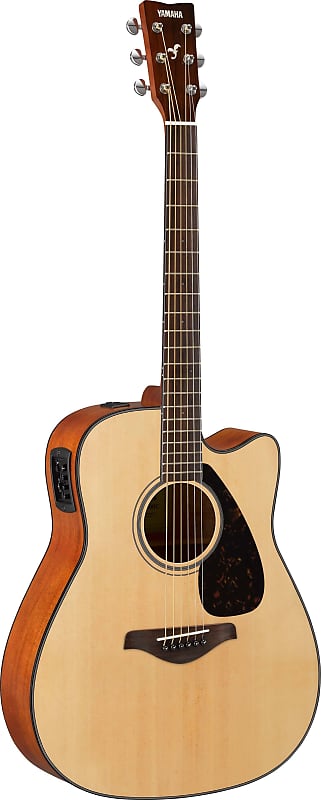 Yamaha FGX800C Acoustic Electric Guitar, Natural