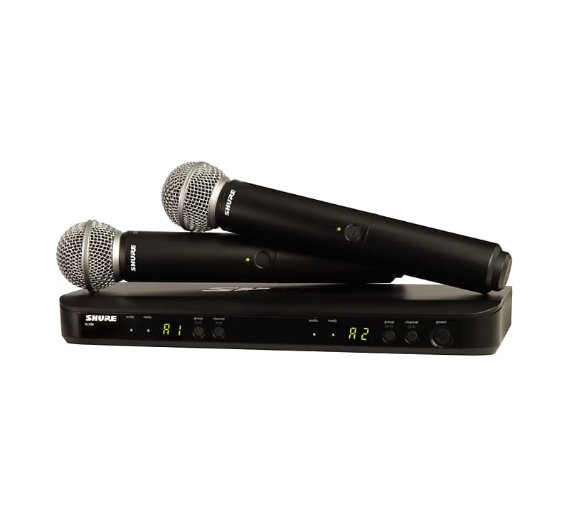 Shure BLX288/SM58-H9 Dual Handheld Wireles Microphone System