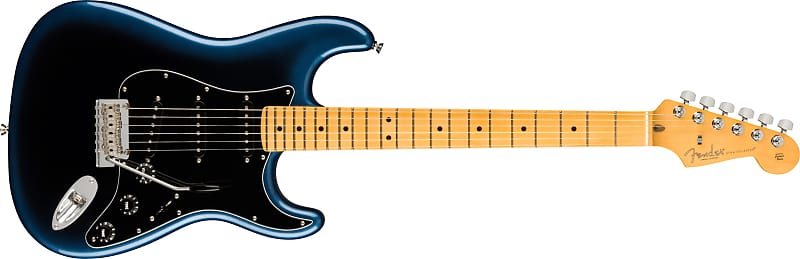 FENDER American Professional II Stratocaster®, Maple Fingerboard, Dark Night