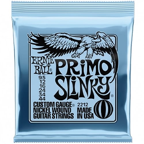 Ernie Ball 2212 Primo Slinky Guitar Strings, 9.5 - 44