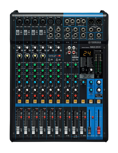 Yamaha MG12XU 12-Channel Mixer with Effects