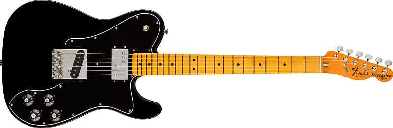 Fender American Vintage II 1977 Telecaster® Custom, Maple Fingerboard, Black