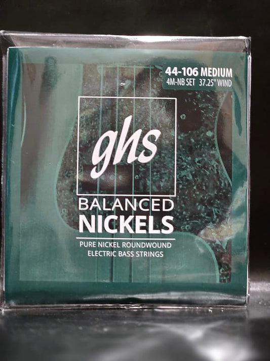 GHS 4M-NB Bass Strings Nickel