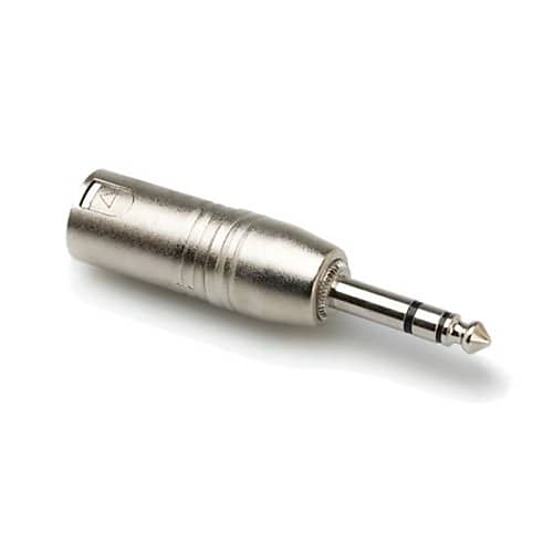 Hosa GXP-246 Male XLR3 x 1/4" Male  TRS Adapter