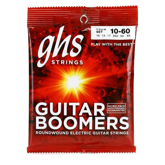 GHS GBZW Guitar Boomers Electric Guitar Strings - .010-.060 Heavyweight