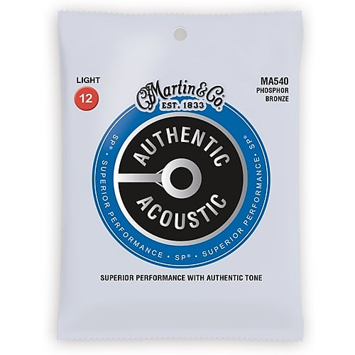 Martin MA540 Acoustic Phospher Bronze Guitar Strings .12-.054