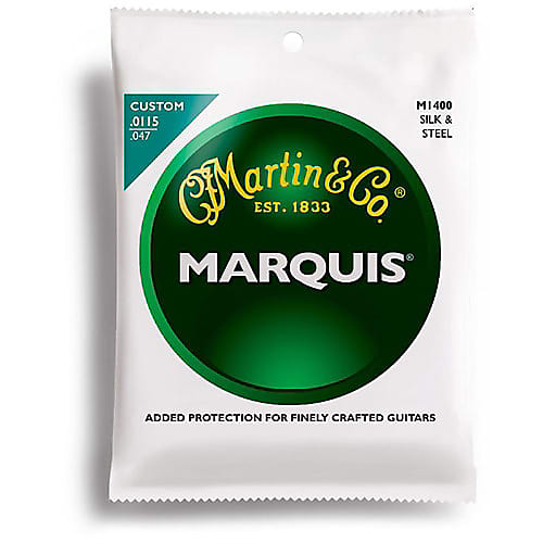 Martin MA130S Marquis Custom Light Acoustic Guitar Strings .011-.047