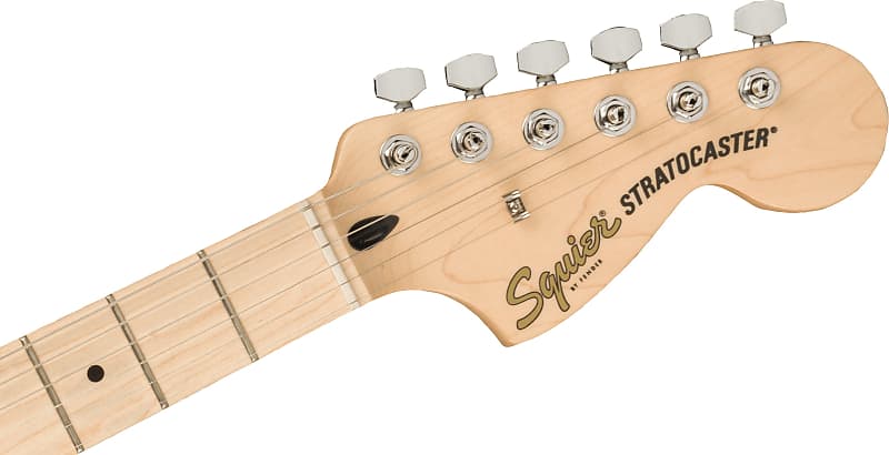 Squier  Affinity Series™ Stratocaster® FMT HSS, Maple Fingerboard, Black Pickguard, Black Burst