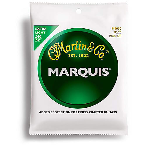 Martin MA170S Marquis 80/20 Bronze Acoustic Guitar Strings, .010/.047