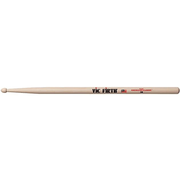 Vic Firth 2B American Classic hickory Sticks, Pair