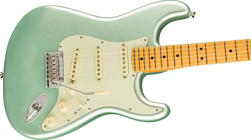 Fender American Professional II Stratocaster®, Maple Fingerboard, Mystic Seamfoam Green