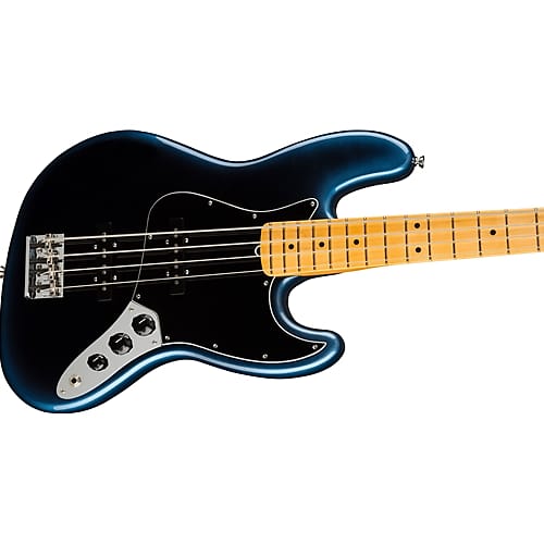 Fender American Professional II Jazz Bass®, Maple Fingerboard, Dark Night